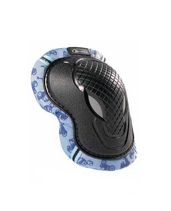 Σετ Επιγονατίδες & Επιαγκωνίδες Micro Μπλε Transparent - Small