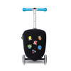 Micro Scooter Luggage Junior LED - Velcro Blue