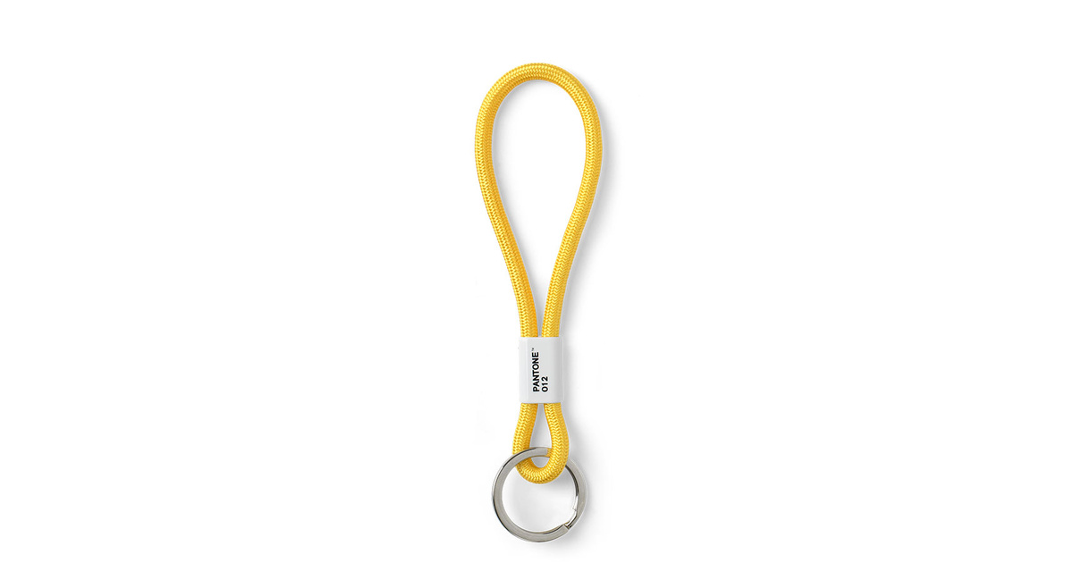 Pantone Key Chain Short Yellow