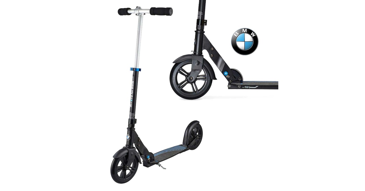 micro Micro BMW City Scooter - Μαύρο μόνο με 269.90
