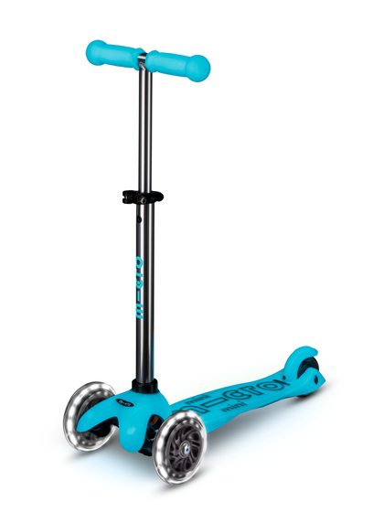 Πατίνι Mini Micro Deluxe Glow LED - Glacier Aqua