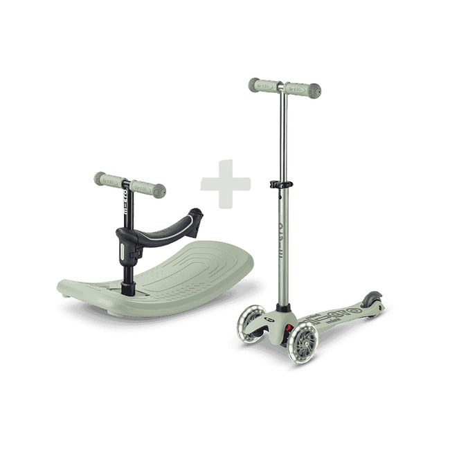 Mini Micro Deluxe Rock & Go LED Olive Sage