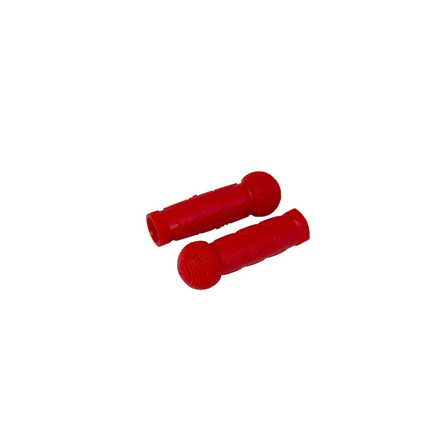 Micro Rubber Handles Red Pair