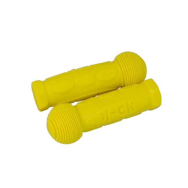 AC6010B/1278 Micro Rubber Handles Yellow Pair