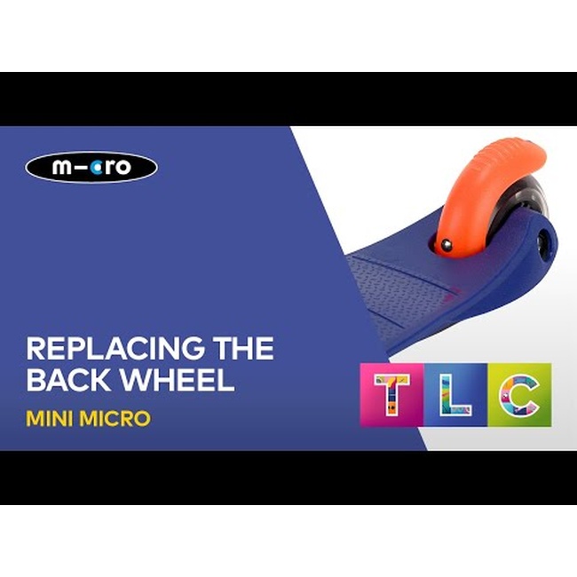 Πίσω Τροχός - Mini Micro (1τμχ) / Μaxi Micro (2τμχ) Σε συσκευασία Blister