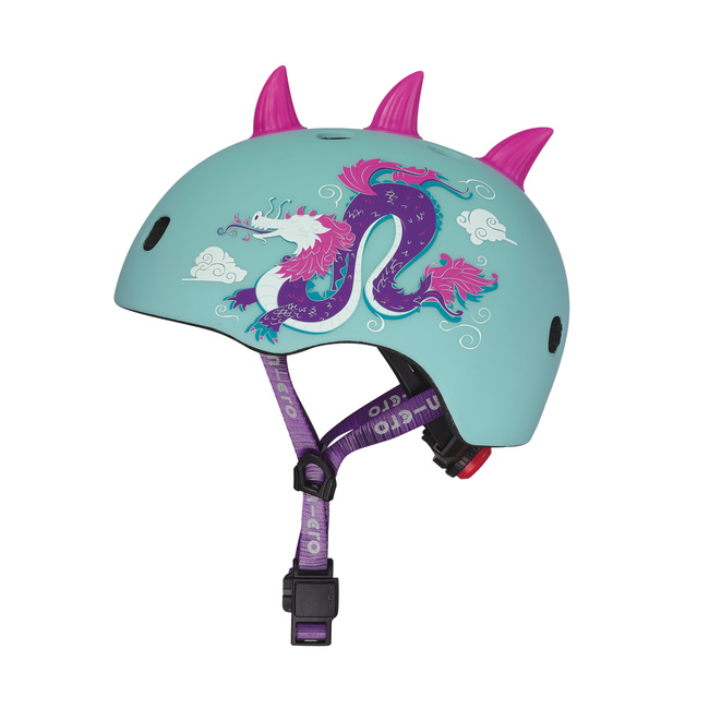 Micro PC Helmet 3D Dragon