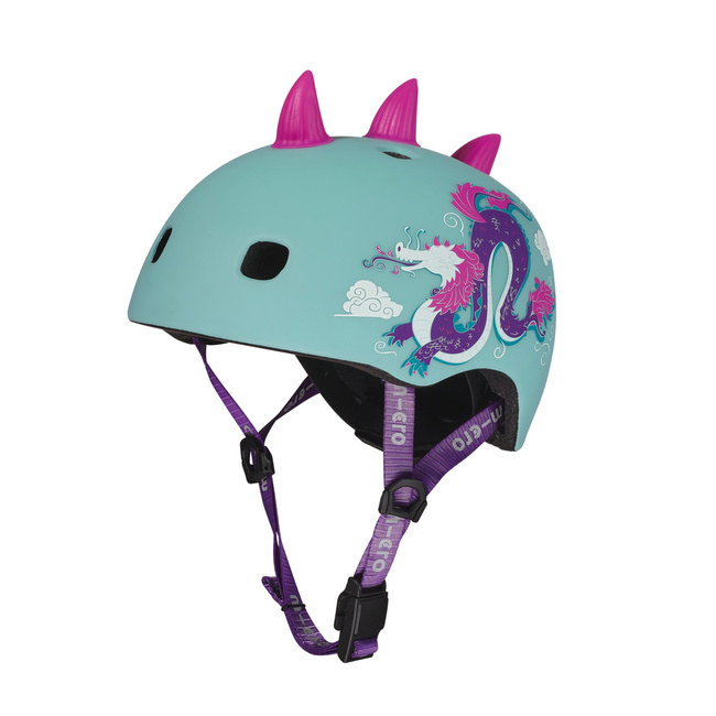 Micro PC Helmet 3D Dragon