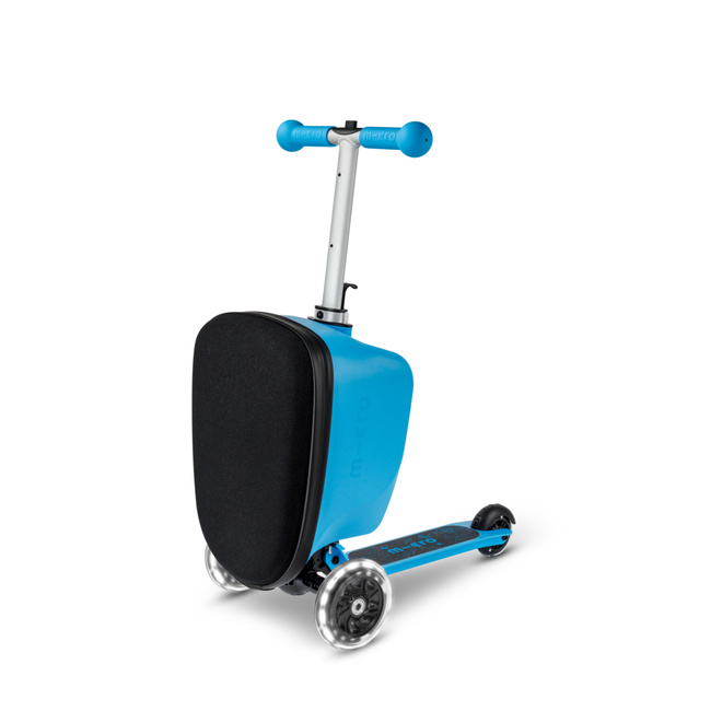Micro Scooter Luggage Junior LED - Velcro Blue
