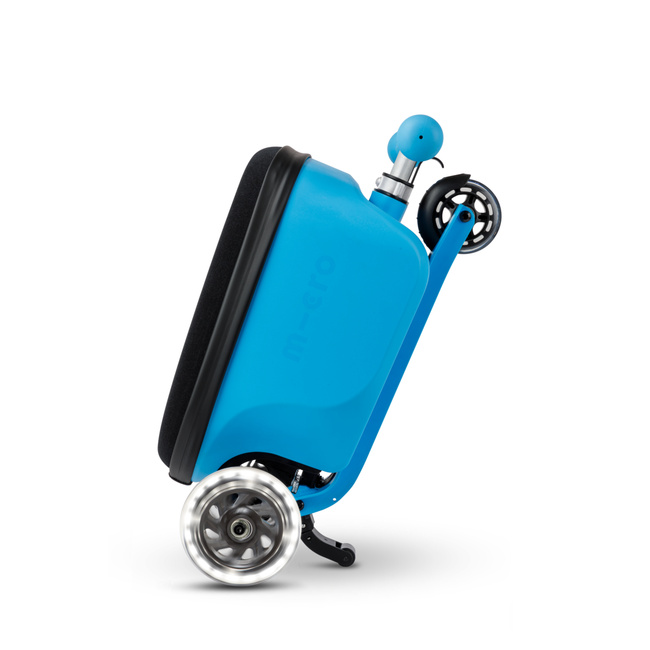 Micro Scooter Luggage Junior LED - Velcro Blue