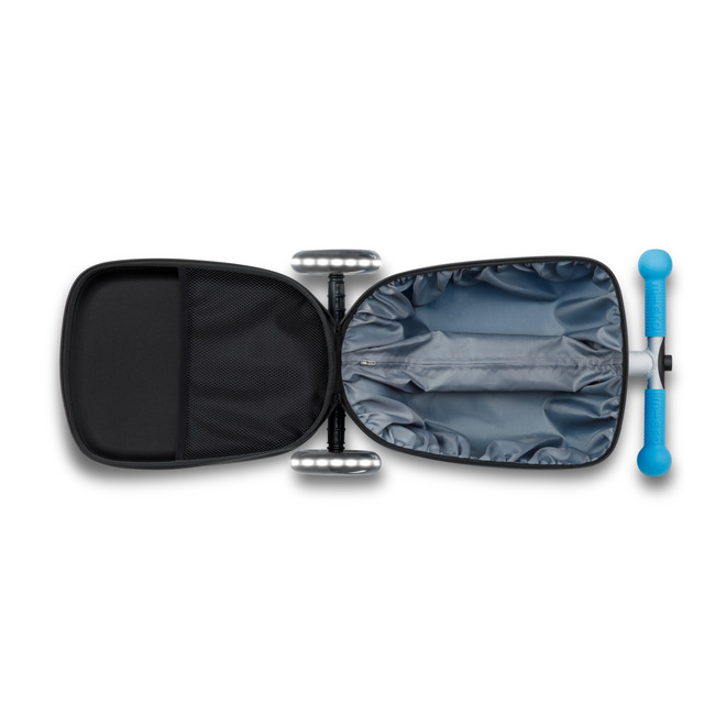 Micro Scooter Luggage Junior LED - Velcro Blue