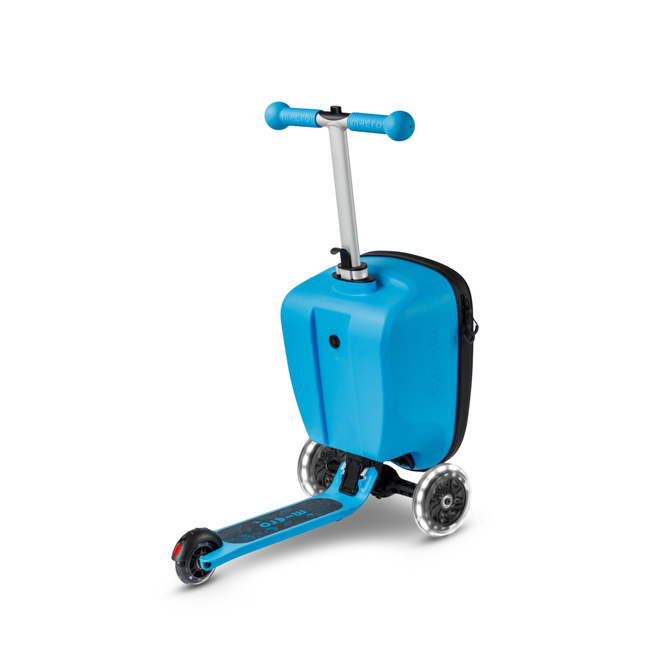 Micro Scooter Luggage Junior LED - Velcro Blue