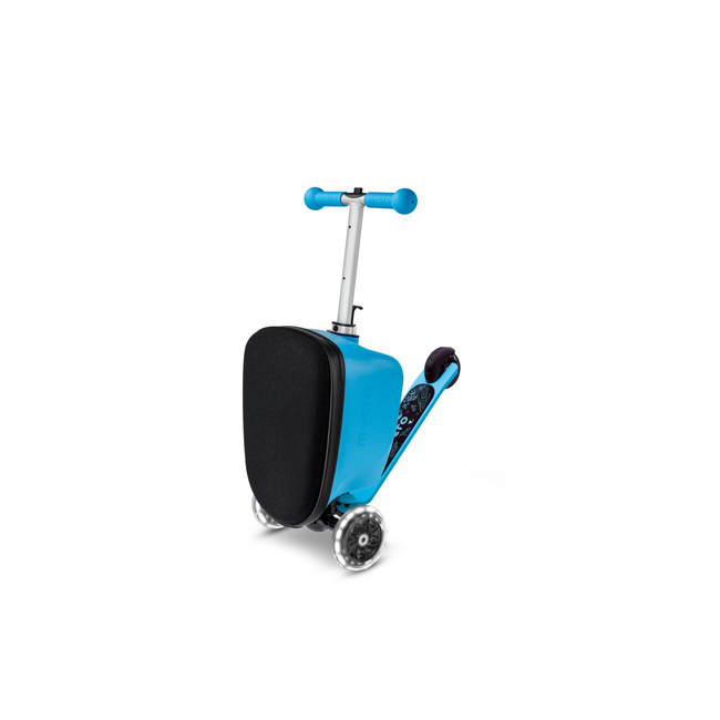 Micro Scooter Luggage Junior LED - Velcro Blue