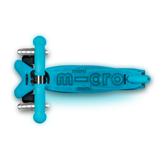 Πατίνι Mini Micro Deluxe Glow LED - Glacier Aqua