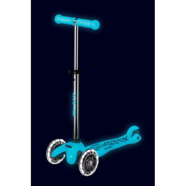 Πατίνι Mini Micro Deluxe Glow LED - Glacier Aqua