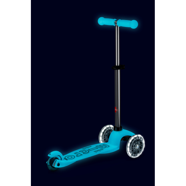 Πατίνι Mini Micro Deluxe Glow LED - Glacier Aqua