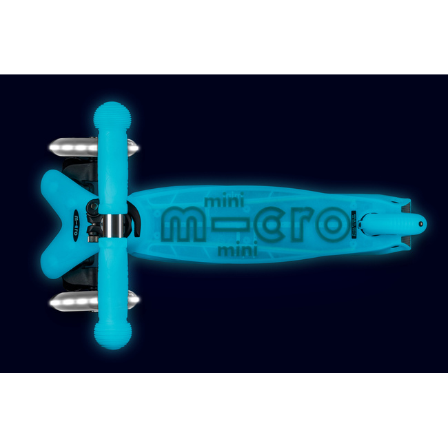 Πατίνι Mini Micro Deluxe Glow LED - Glacier Aqua