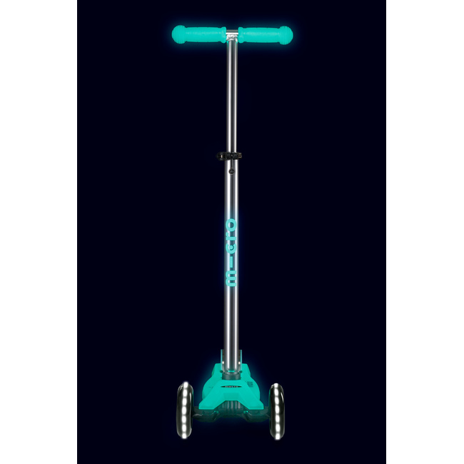 Maxi Micro Deluxe Glow LED Jelly Green