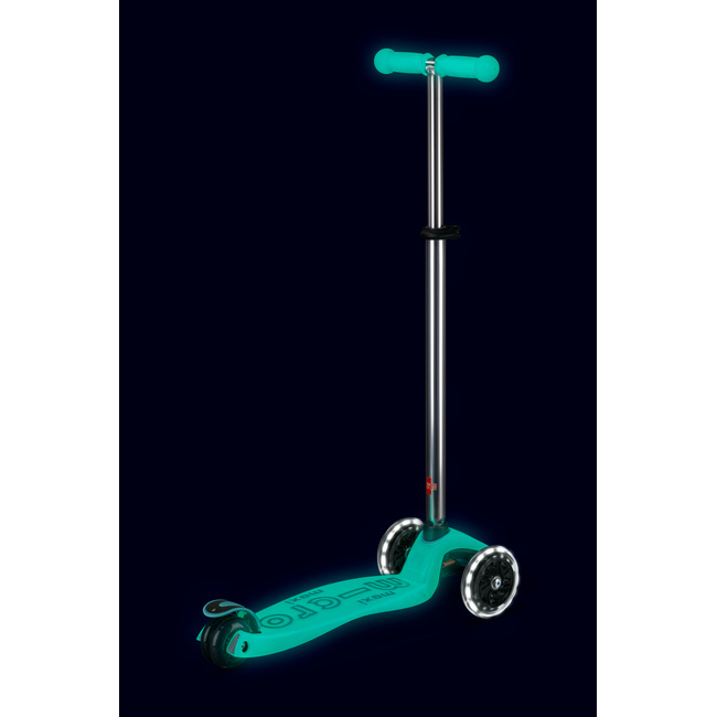 Maxi Micro Deluxe Glow LED Jelly Green
