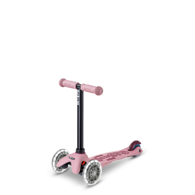 Mini Micro Deluxe Rock & Go LED Παστέλ Ροζ