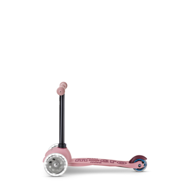 Mini Micro Deluxe Rock & Go LED Παστέλ Ροζ
