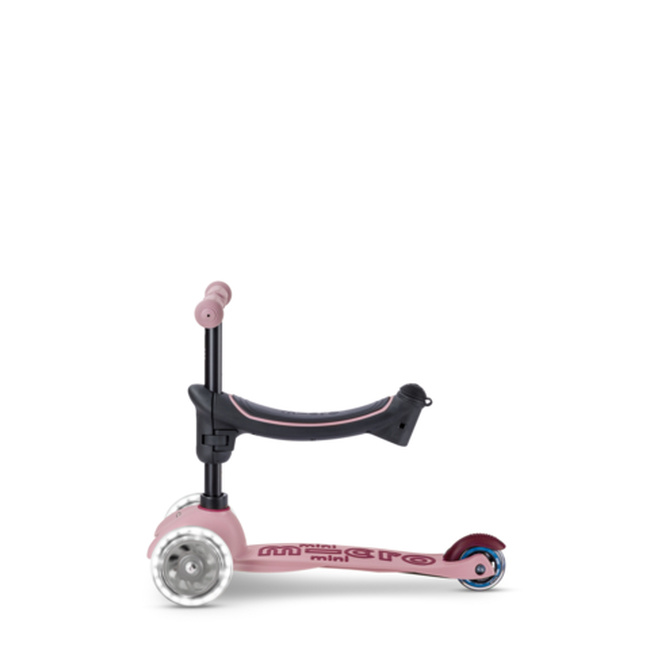 Mini Micro Deluxe Rock & Go LED Παστέλ Ροζ