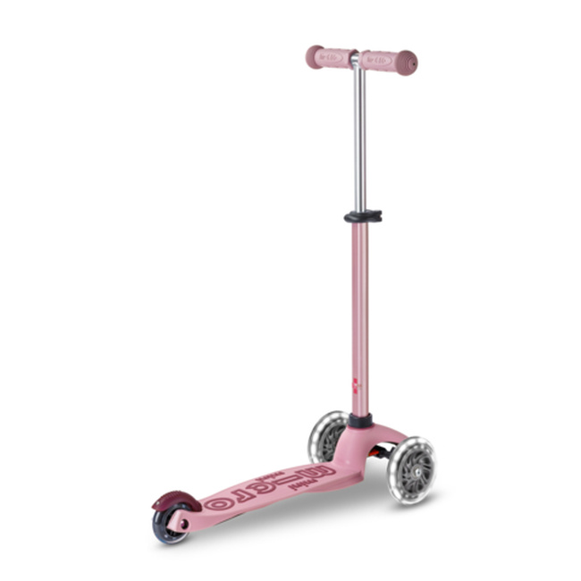 Mini Micro Deluxe Rock & Go LED Παστέλ Ροζ