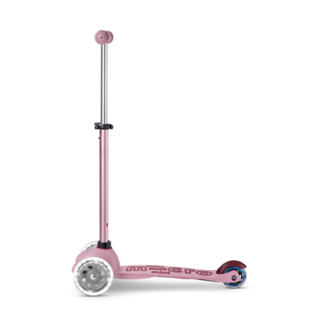 Mini Micro Deluxe Rock & Go LED Παστέλ Ροζ
